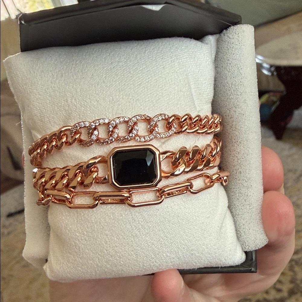 BP Luxe Layers bracelet Smile Big, Slay bigger